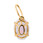 AA Natürlicher, äthiopischer Welo Opal Anhänger 375 Gold ca. 0.79 ct