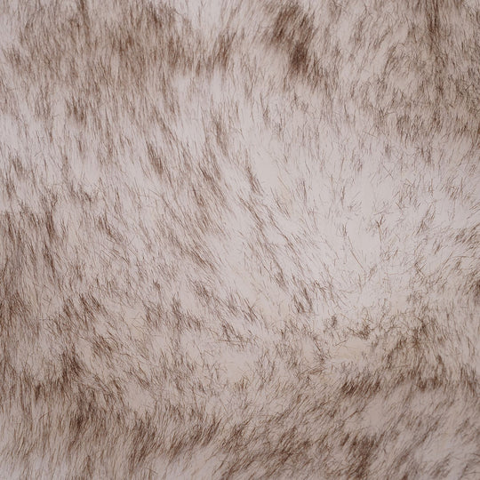 Luxury Edition: Wolkenweicher 2200 GSM Kunstfell Teppich 100x180 cm, weiß meliert