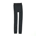 Thermo-Leggings mit Fleecefutter, 83cm Schwarz, Einheitsgröße