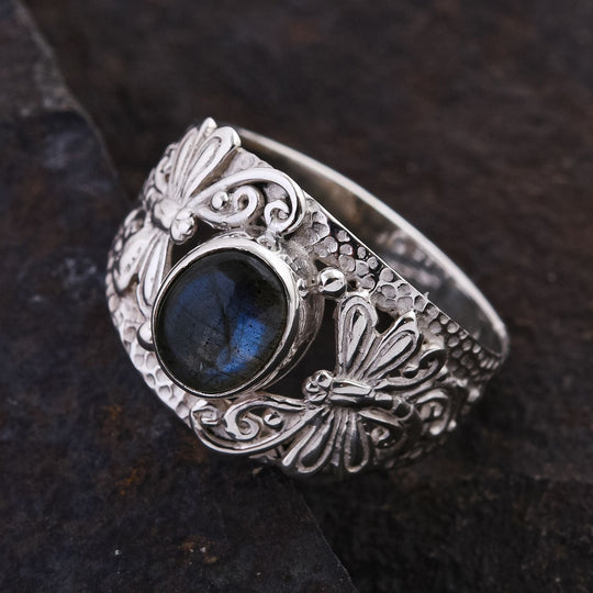 Royal Bali - Labradorit Ring, 925 Silber, , ca. 2.10 ct