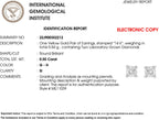 Lab grown Diamant-Ohrringe, IGI zertifiziert SI-GH Ohrringe, 585 gelbgold, ca. 0.50 ct