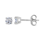 Lab-grown Diamant, IGI zertifiziert SI-GH Ohrringe, 585 Weißgold, ca. 0.50 ct