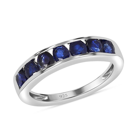 Masoala Saphir (Fissure gefüllt) Ring, 925 Silber ca. 1.09 ct