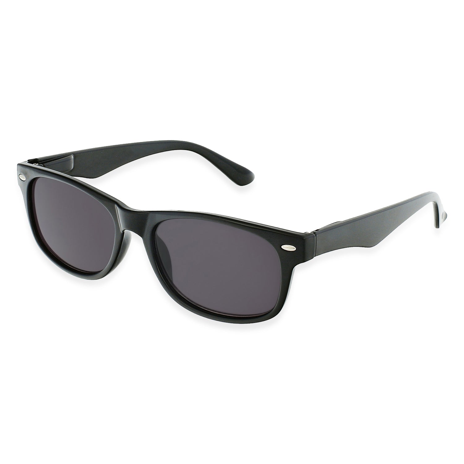 SOLE AND LUCE - Blaue Lichtschutz-Lesesonnenbrille, schwarz +2.50 Sunreader