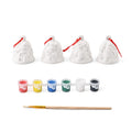 DIY Keramikset mit 4 Weihnachtsglocken