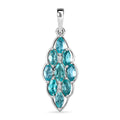 Minz Apatit und Zirkon Anhänger - 1,58 ct.