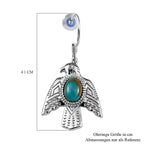 Sierra Nevada Türkis Ohrringe 925 Silber platiniert ca. 2.59 ct