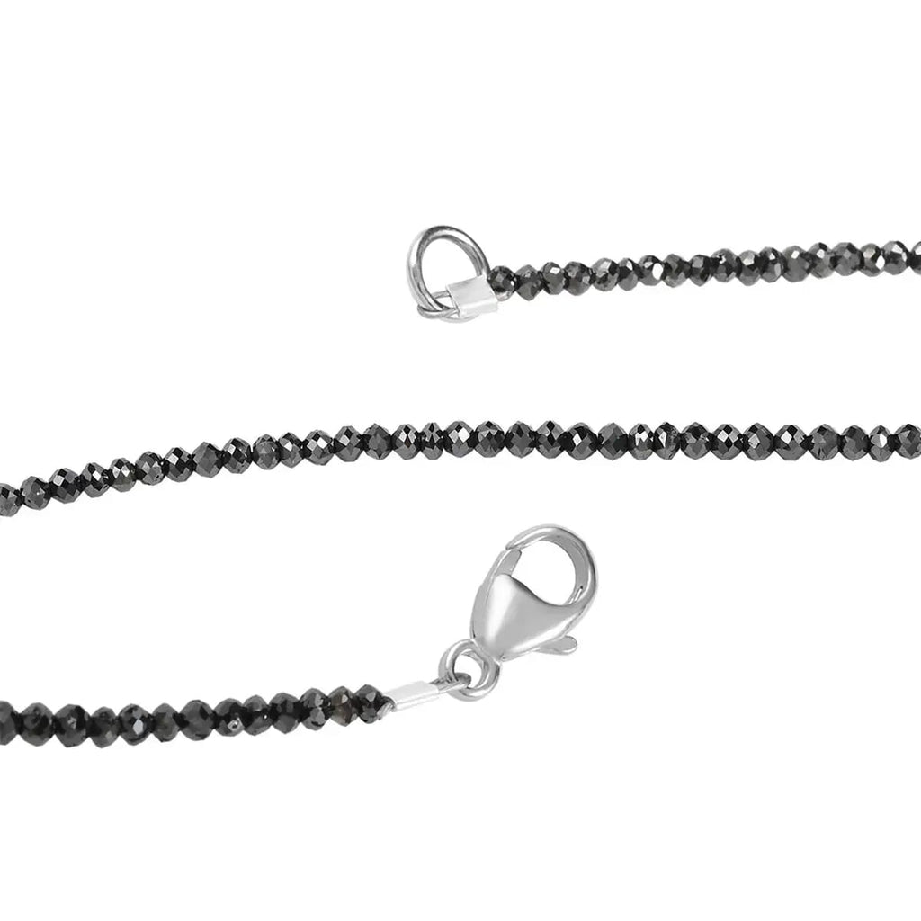 Rhapsody Schwarzer Diamant AAAA Halskette ca. 45 cm 950 Platin ca. 24,00 ct.