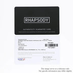 Rhapsody Schwarzer Diamant AAAA Halskette ca. 45 cm 950 Platin ca. 24,00 ct.
