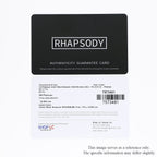 Rhapsody Schwarzer Diamant AAAA Halskette ca. 45 cm 950 Platin ca. 24,00 ct.