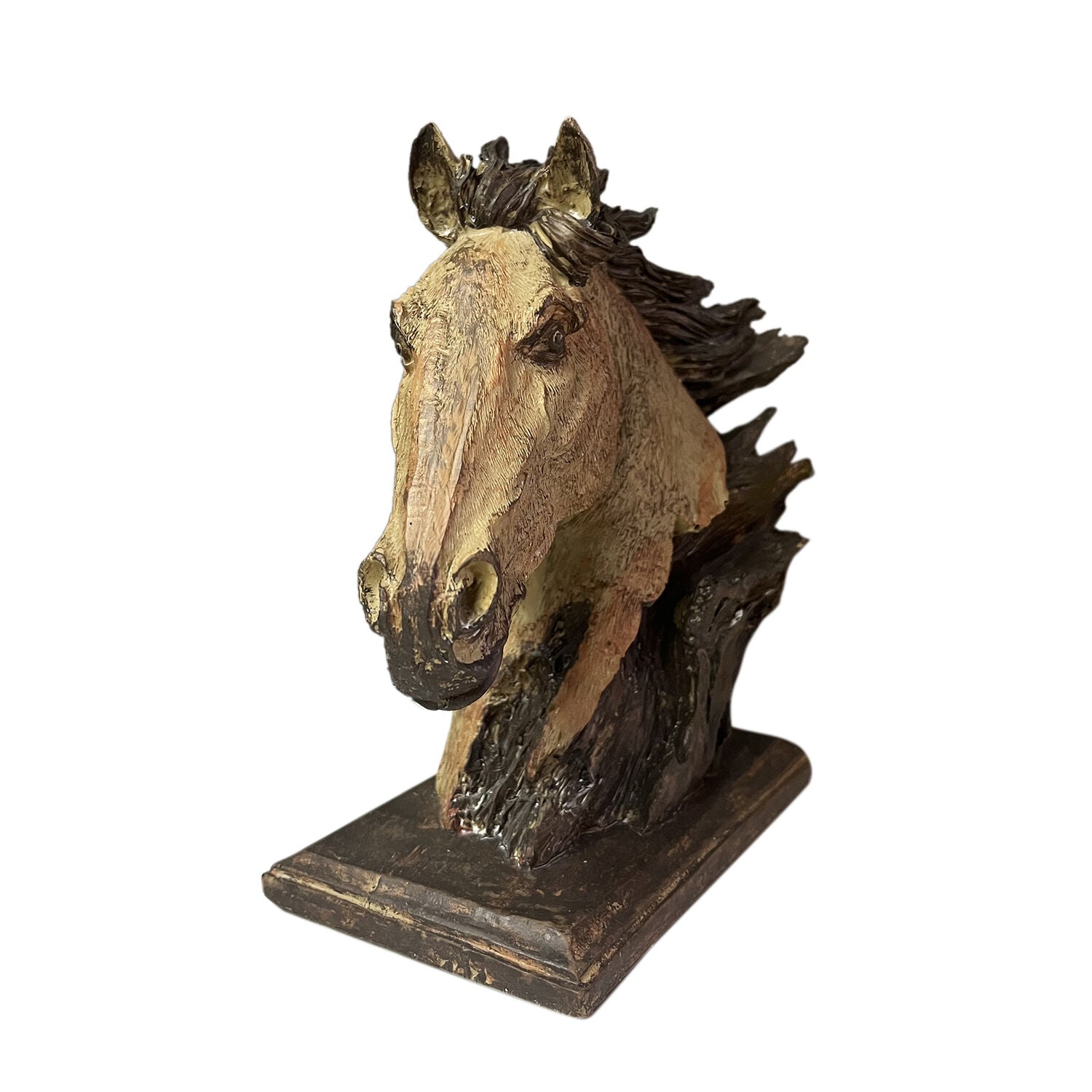 Harz Home Dekor, 15.5x13x25.5cm, Pferd