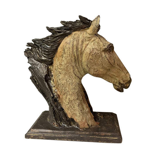Harz Home Dekor, 15.5x13x25.5cm, Pferd