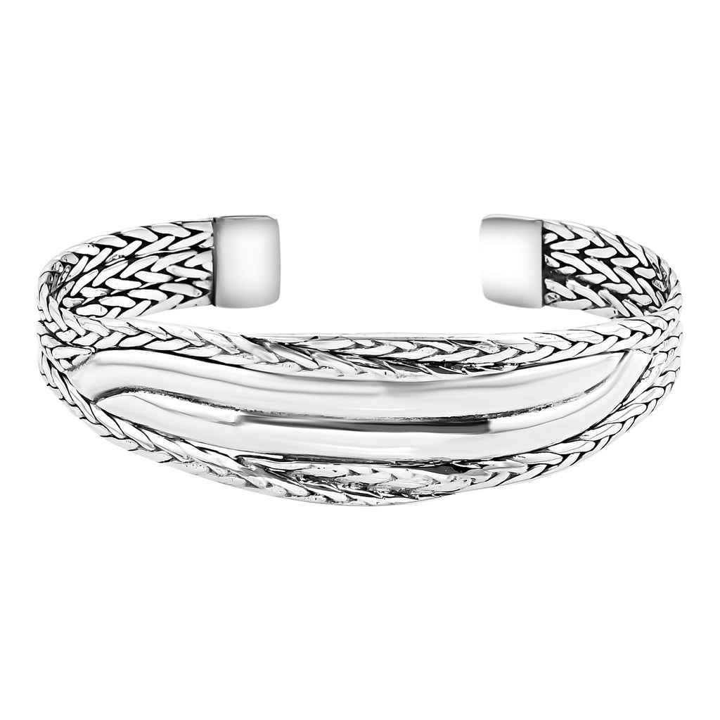 925 Silber Armreif ca. 19 cm ca. 26,77g