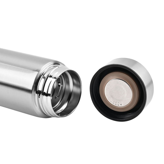 Smart LED Temperatur-Vakuumbecher aus Edelstahl, 6.5x22.5cm, Gold