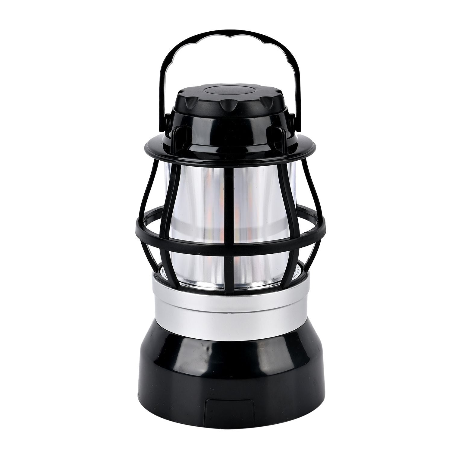 Tragbare Campinglaterne mit LED Beleuchtung, 360-Grad-Abdeckung, 2 Farbtemperaturen, batteriebetrieben