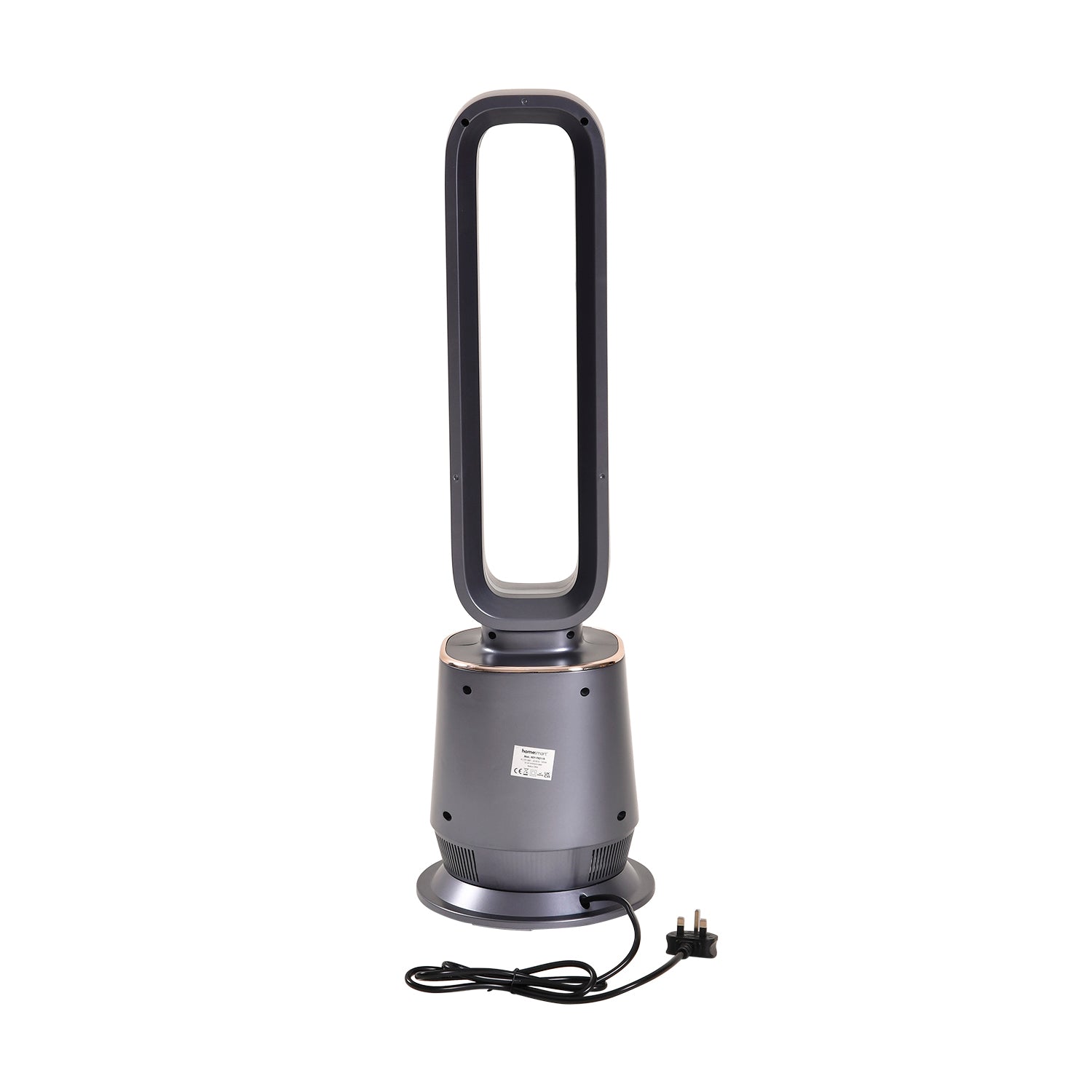 Homesmart - Multifunktionaler Ventilator mit LED-Licht und Wärmefunktion, 1000/2000W