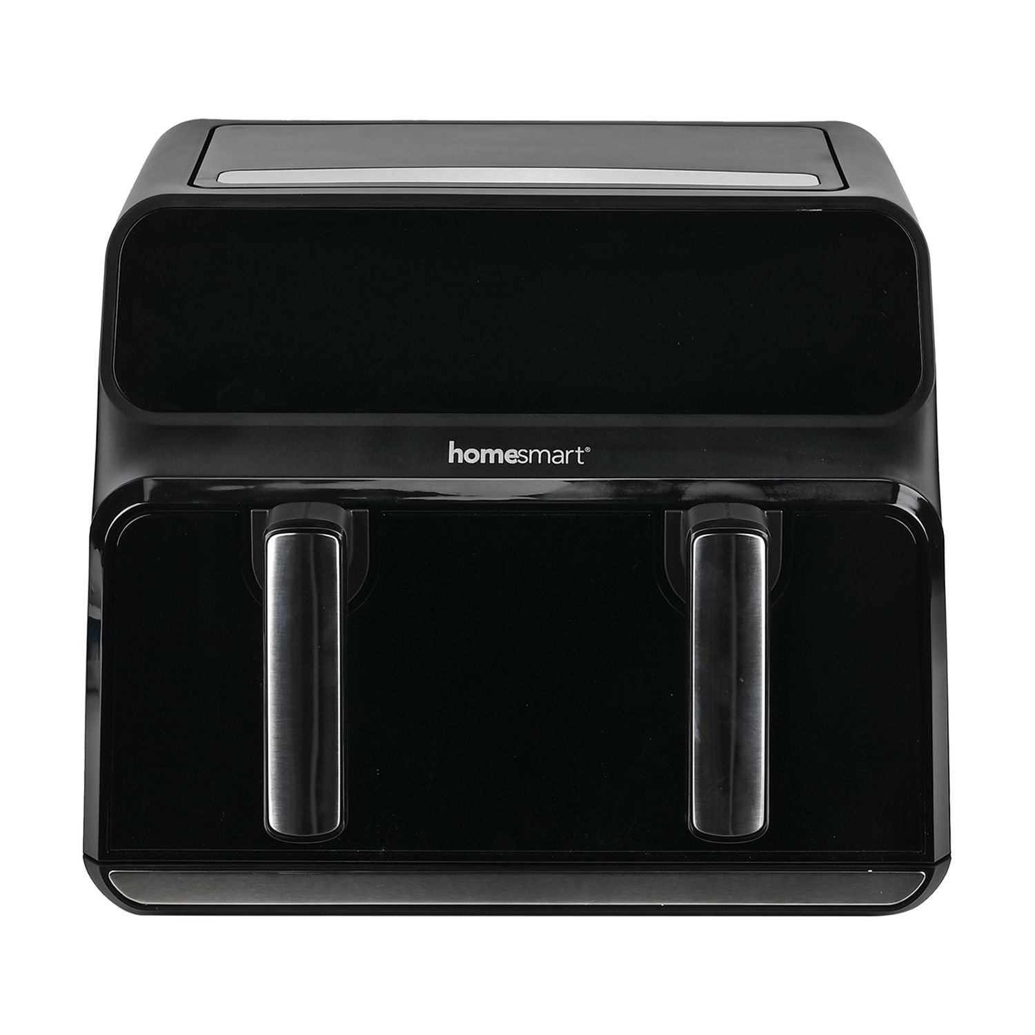 Heißluftfritteuse Deluxe: 8,5L Kapazität, 1700W, Touch-Display und Dual-Korb-System, schwarz