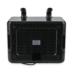 Heißluftfritteuse Deluxe: 8,5L Kapazität, 1700W, Touch-Display und Dual-Korb-System, schwarz