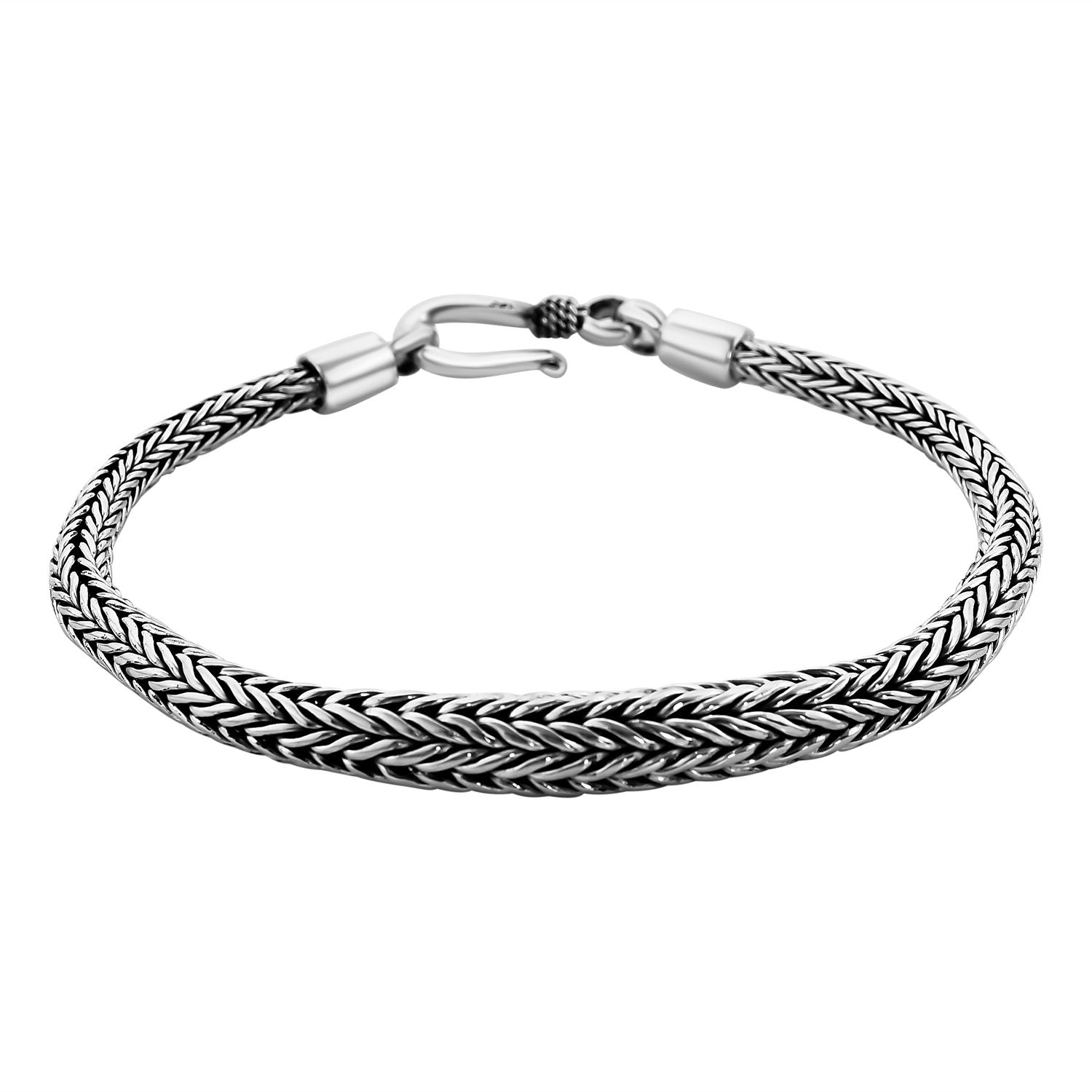 Royal Bali Kollektion - 925 Silber, Tulang Naga Armband ca. 19 cm ca. 18,62g