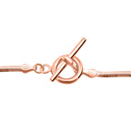 925 Silber rosévergoldet Kette ca. 45 cm ca. 6,59g