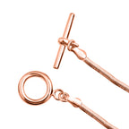 925 Silber rosévergoldet Kette ca. 45 cm ca. 6,59g