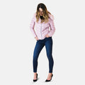 19V69 by Alessandro Versace: Winterjacke mit Kapuze, Altrosa, M