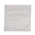 2er-Set, DIY Kissenbezug zum Bemalen mit 8 Textilfarb-Stiften, Größe 45x45 cm, Weiß, Fische
