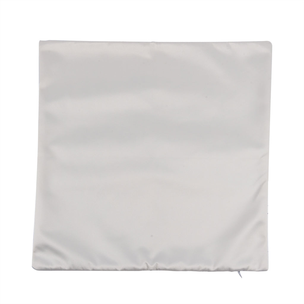 2er-Set, DIY Kissenbezug zum Bemalen mit 8 Textilfarb-Stiften, Größe 45x45 cm, Weiß, Fische