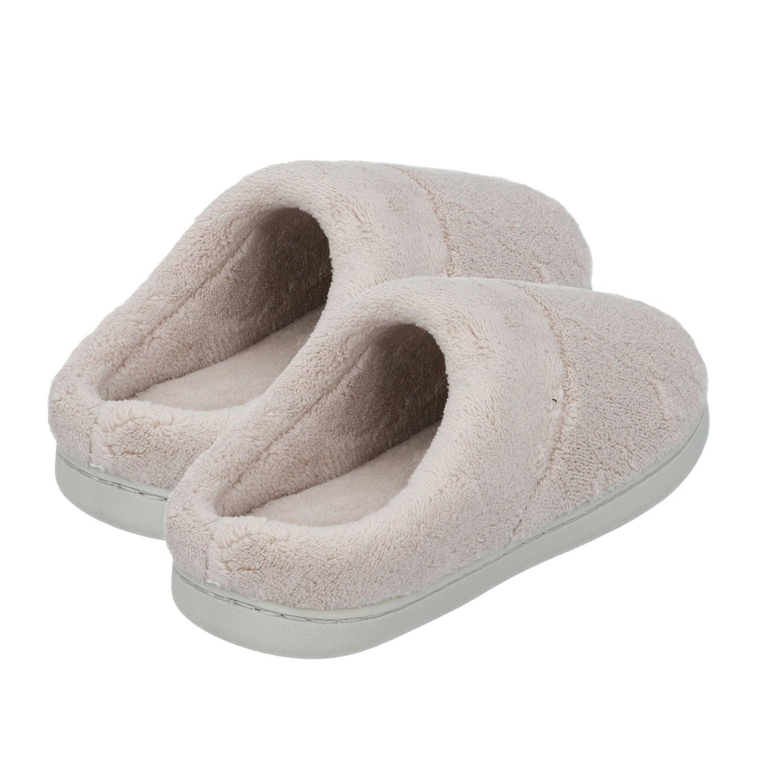 Anti-Ermüdung Comfort Memory Foam Hausschuhe, Größe 37, Beige