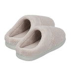 Anti-Ermüdung Comfort Memory Foam Hausschuhe, Größe 37, Beige