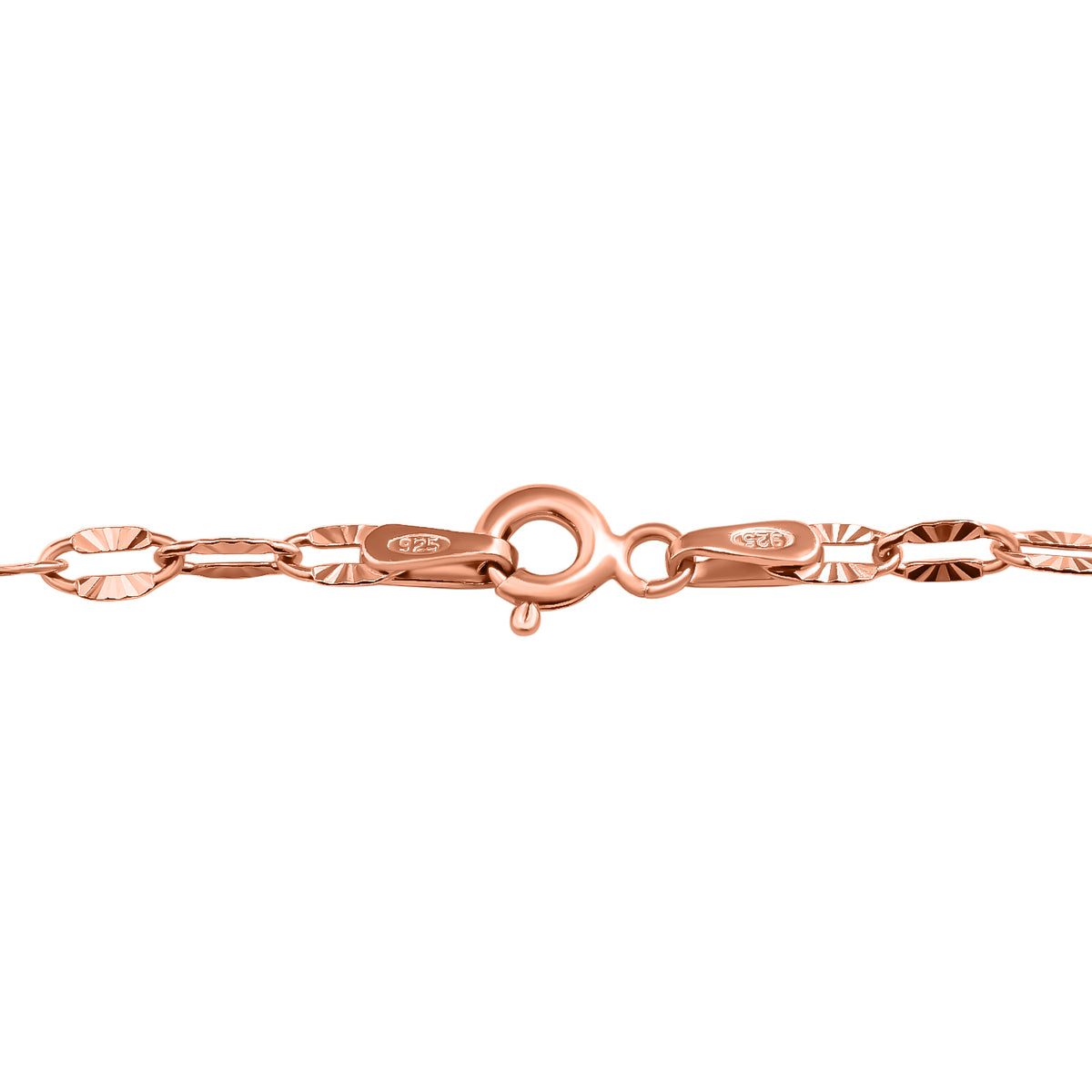 925 Silber rosévergoldet Kette ca. 75 cm ca. 4,08g