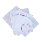 HOMESMART - 5er-Set, Meshgewebe-Wäschebeutel, Größe M - (2 Stk.) 12x16 cm, L -  (2 Stk.) 16x19,5 cm und XL  (1 Stk.) 19,5x27,55 cm