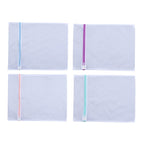 HOMESMART - 5er-Set, Meshgewebe-Wäschebeutel, Größe M - (2 Stk.) 12x16 cm, L -  (2 Stk.) 16x19,5 cm und XL  (1 Stk.) 19,5x27,55 cm