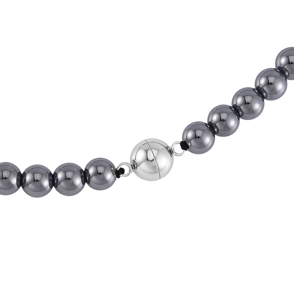 Terahertz Halskette ca. 50 cm 925 Silber rhodiniert ca. 219.10 ct