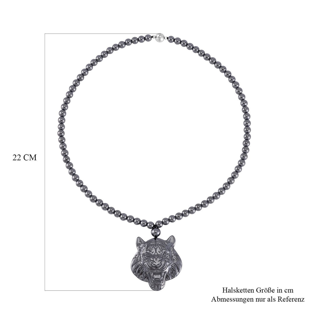 Terahertz Halskette ca. 50 cm 925 Silber rhodiniert ca. 219.10 ct