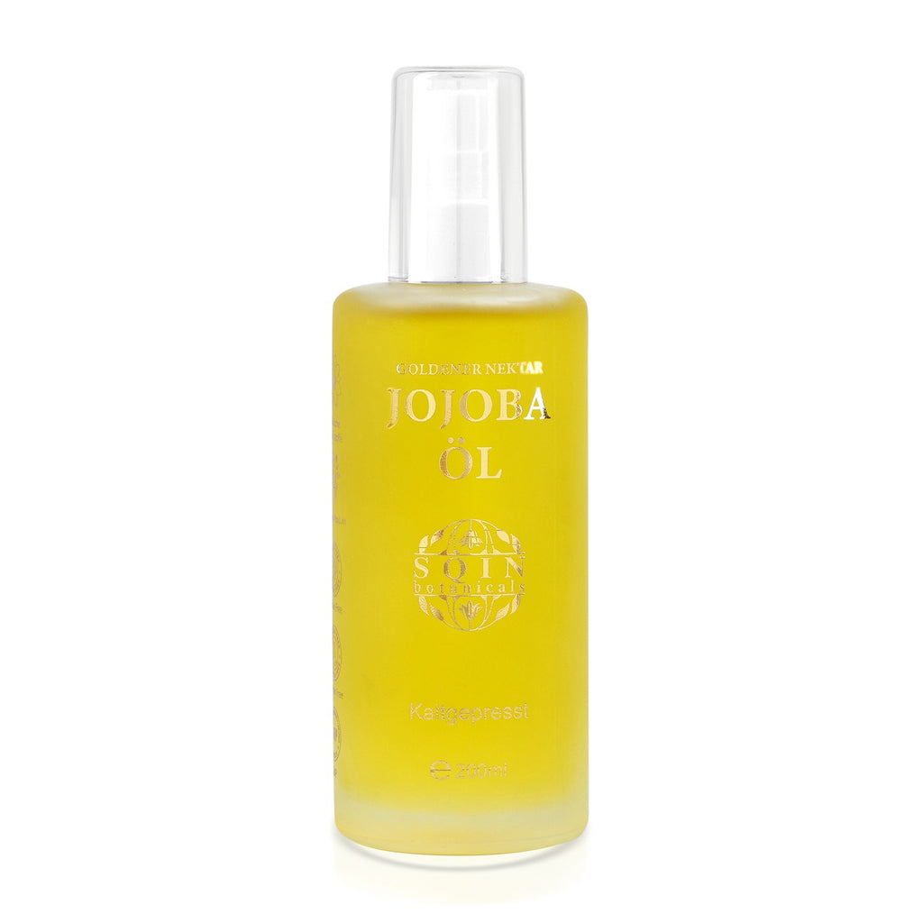 Sqin Botanicals Jojobaöl, kaltgepresst, naturrein, 200 ml
