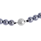Terahertz Halskette ca. 50 cm 925 Silber rhodiniert ca. 245.00 ct