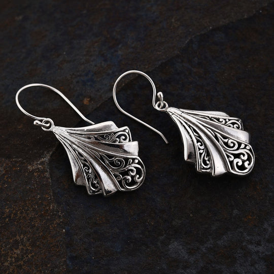 Royal Bali Kollektion - 925 Silber Ohrringe ca. 3,60g