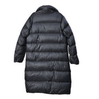LA MAREY: Ultraleichte Overalljacke aus 100 % Entendaunen, M/L, schwarz
