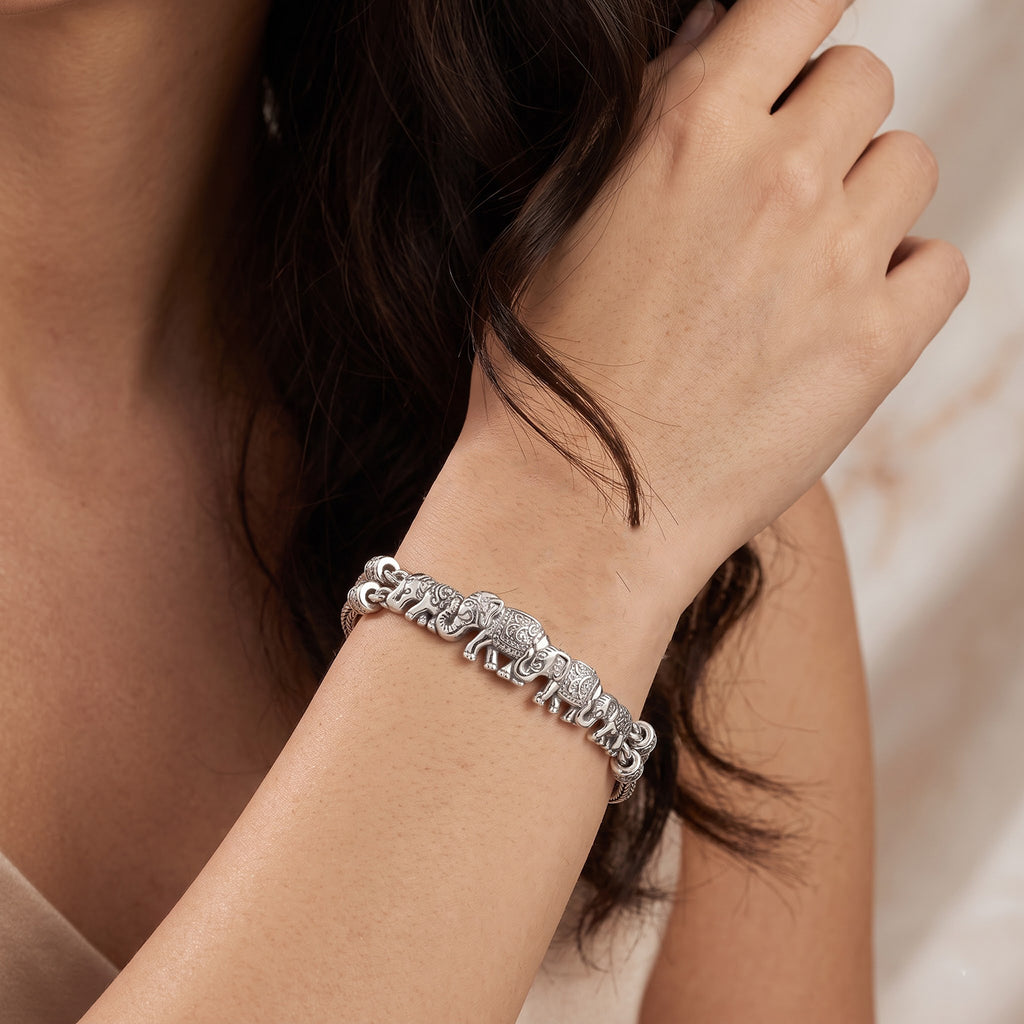 925 Silber Armband ca. 19 cm ca. 19,84g