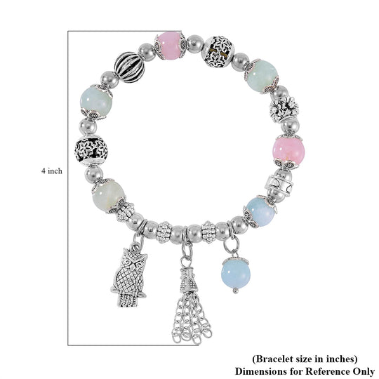 Beryll Armband, flexibles, Reine Legierung ca. 44.50 ct