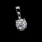 Signature Kollektion - Lab grown Diamant VS Anhänger,IGI zertifiziert,950 Platin ca. 0.50 ct