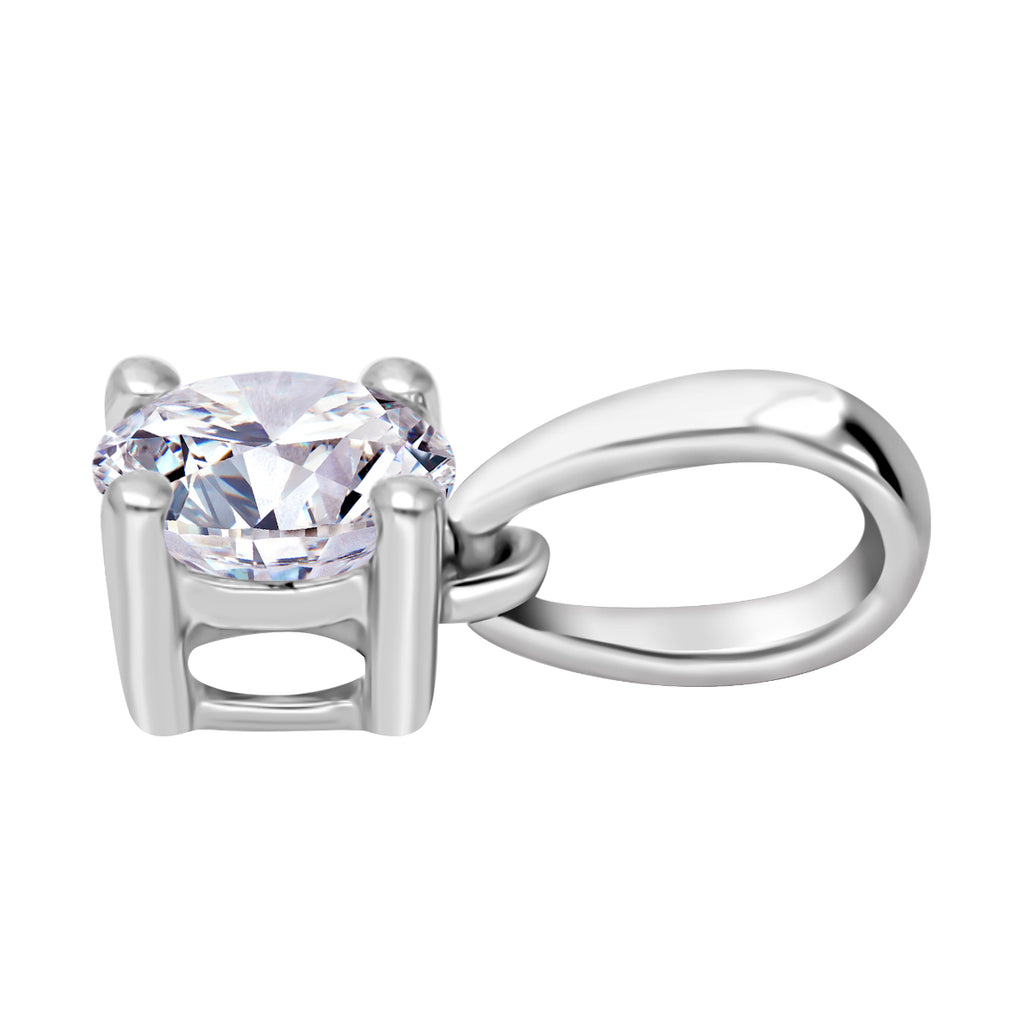Signature Kollektion - Lab grown Diamant VS Anhänger,IGI zertifiziert,950 Platin ca. 0.50 ct