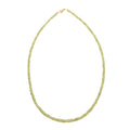 AAAA Sphen Halskette ca. 45 cm 750 Gold ca. 60,00 ct.
