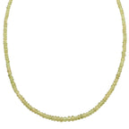 AAAA Sphen Halskette ca. 45 cm 750 Gold ca. 60,00 ct.