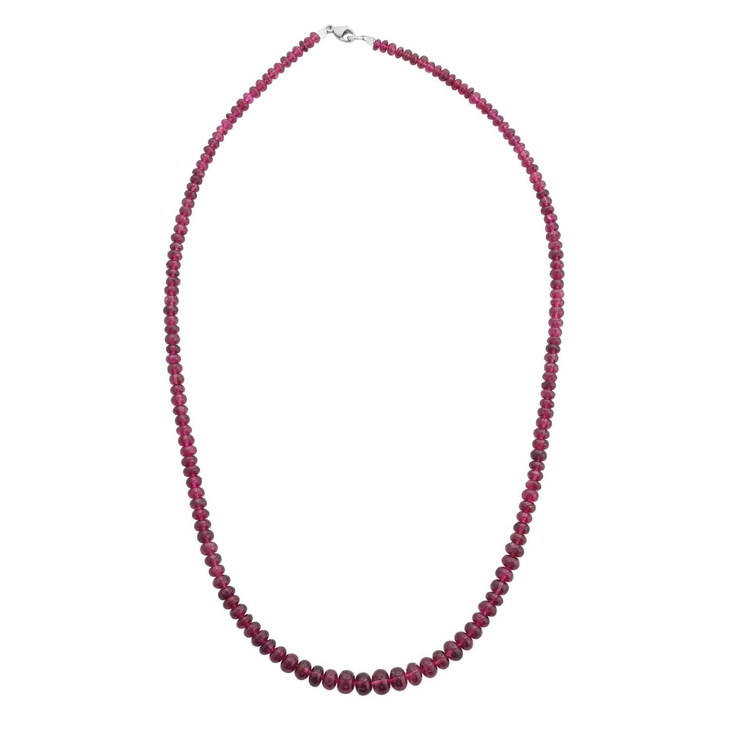 Rhapsody AAAA Rubellit Halskette ca. 45 cm 950 Platin ca. 75,00 ct.