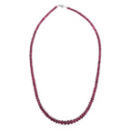 Rhapsody AAAA Rubellit Halskette ca. 45 cm 950 Platin ca. 75,00 ct.