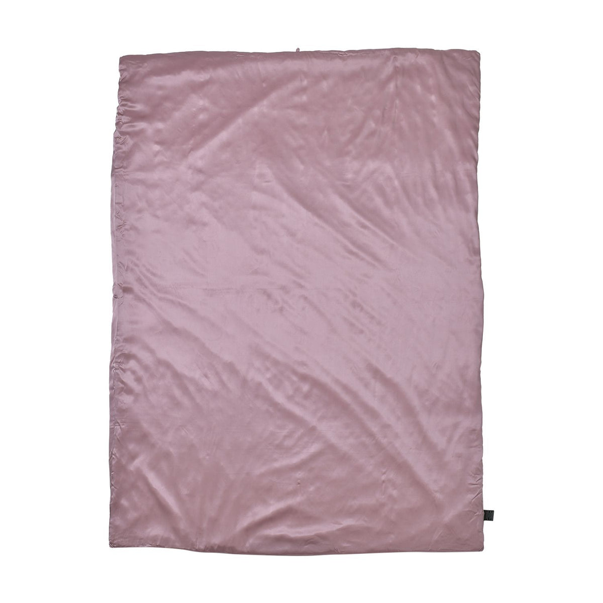 Serenity Night - 100% Maulbeerseide Sommersteppdecke mit Seidenfüllung, 1000 Gramm, 135 x 200 cm, Altrosa