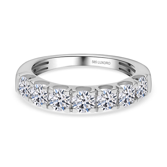 LUXURIANT DIAMOND - Lab grown Diamant SI-GH Ring, IGI zertifiziert, 585 Gold (Größe 20.00) ca. 1.50 ct