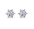 Lab grown Diamant SI-GH Ohrringe, IGI zertifiziert, 950 Platin ca. 1.50 ct